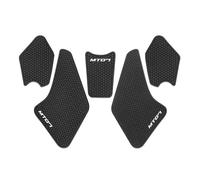 CTAB Pegatinas for tanque de combustible MT 07 Mt07 2021-2024, almohadillas de tracción for tanque de combustible, pegatinas laterales antideslizantes.(BLACK)