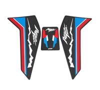 CTAB Pegatinas laterales antideslizantes for el depósito de combustible de la motocicleta Africa Twin CRF 1000L 20-24 CRF1100L 2025. Nuevas almohadillas for el depósito de combustible.(YELLOW)