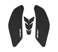CTAB Protector adhesivo for la almohadilla del tanque de combustible de motocicleta YZF-R9 YZF R9 2025 YZFR9, almohadilla for la rodilla del tanque de combustible.(Black-White)
