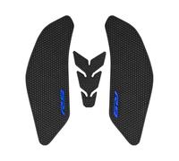 CTAB Protector adhesivo for la almohadilla del tanque de combustible de motocicleta YZF-R9 YZF R9 2025 YZFR9, almohadilla for la rodilla del tanque de combustible.(Black-Blue)