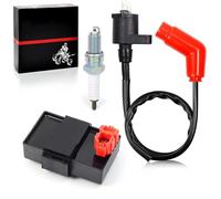 CTAB Unidad CDI y bobina de encendido for H0NDA FourTrax 300 TRX300 2x4 TRX300FW 4x4 1994-1997 OEM 30410-HM5-505