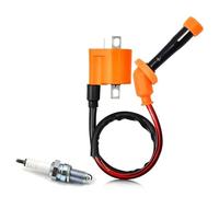 CTAB Unidad de encendido CDI y bobina de encendido for Yamaha Big Bear 350 YFM350FW 4x4 1990-1994 3HN-85540-10-00