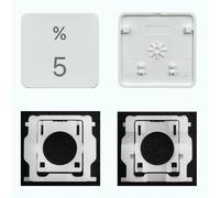 CTBDZ Bisagra individual de repuesto para teclado mágico A2438 A2439 A2449 A2450 A3118 A3203 año 2021-2024 (5 teclas)