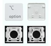 CTBDZ Bisagra individual de repuesto para teclado mágico A2438 A2439 A2449 A2450 A3118 A3203 año 2021-2024 (llave de opción izquierda)