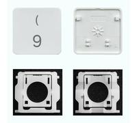 CTBDZ Bisagra individual de repuesto para teclado mágico A2438 A2439 A2449 A2450 A3118 A3203 año 2021-2024 (9 teclas)