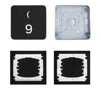 CTBDZ Tapa de llave individual con bisagra de repuesto para MacBook Pro de 13 pulgadas y 15 pulgadas modelo A1706 A1707 A1708 2016-2017 año (llave de 9 pulgadas)