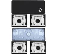 CTBDZ Tapa de llave individual con bisagra de repuesto para MacBook Pro (M1 M2) A2141 A2251 A2289 A2338 A2442 A2485, repuesto para MacBook Air A2179 A2337 A2681 (tecla de cambio derecha)