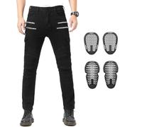 CTBQiTom Motorradhose mit neuartigen CE-Level 2-Protektoren, strapazierfähige Schutzhose für Herren & Damen, Ideal für Alltag und Touring