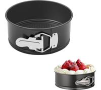 CTCEHL Molde Desmontable,6 inch (aprox. 16 cm) Molde Tarta Desmontable,Molde Pan,Molde Tarta con revestimiento antiadherente inferior extraíble,Moldes Reposteria,Apto para pasteles,pizzas y panqueques