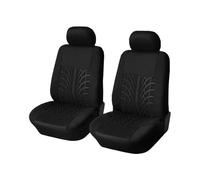 CTCYWLWAYZ Funda Asiento Coche Fundas Asiento Coche para Fiat para Ducato para Scudo 2+1(Negro 2 Piezas)