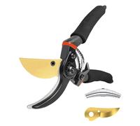 CTDMJ Gardena SK-5 Tijeras de podar de acero inoxidable, resistentes y antiadherentes, juego de tijeras de podar para plantas, setos y flores