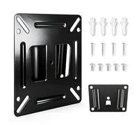 CTDMJ,Soporte de pared para monitor de la mayoría de televisores de 14 a 24 pulgadas, se adapta a 16 19 20 23 pulgadas, soporte de montaje para monitor pequeño de caravana (negro)