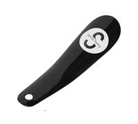 CTDWNT 1 calzador profesional de plástico negro de 16 cm, con forma de cuchara, accesorios para levantador de zapatos flexible