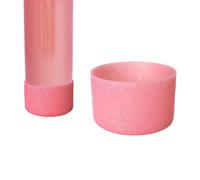 CTDWNT Funda de silicona para botella de silicona, funda de silicona con purpurina para Stanley Cup de 40 onzas e IceFlow 20 onzas 30 onzas y Hydro e Hydroflask de 12 a 24 onzas, cubierta inferior