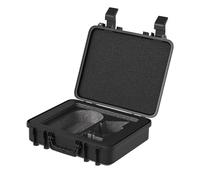 CTDWNT StarLink - Mini caja de almacenamiento portátil para exteriores, resistente al agua, a prueba de caídas, a prueba de colisiones, esponja integrada, Black