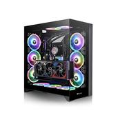 CTE E600 MX - Carcasa E-ATX de Torre Media Negra con diseño de eficiencia térmica centralizada; Malla Intercambiable y Panel Frontal TG; Soporte de Montaje VGA de 3 vías; Cable Elevador PCIe4 de 400