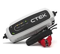 CTEK CT5 Start/Stop, Cargador Batería 12V 5A, Cargador De Batería De Coche, Mantenedor De Batería, Cargador Inteligente Baterias, Desulfatador De Batería con Mantenimiento De Flotación/Pulso