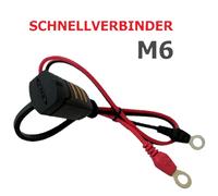 Ctek M6 Schnellkontakt Cable 56260 para MXS5.0 MXS10 XC0.8 XS0.8 XS4003 MXS3.6