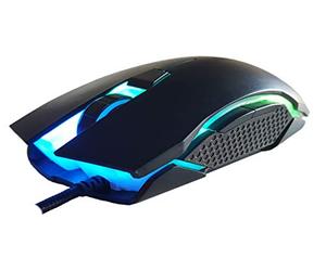 CTesports Ratón Profesional retroiluminado RGB Raimbow con 6 Teclas programables