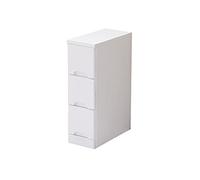 ctg CóModa, Armario Lateral de Madera Maciza con DiseñO Tipo CajóN para Guardar Libros Y Juguetes, Adecuado para la HabitacióN de Los NiñOs Y la Sala de Estar/Blanco/S