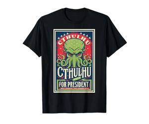 Cthulhu para Presidente 2024 Vintage - Vota para que la muerte muera Camiseta