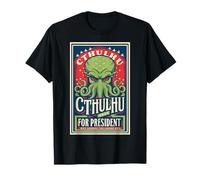 Cthulhu para presidente 2024 Vintage - Vote para que la muerte pueda morir Camiseta