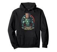 Cthulhu para presidente, Elección 2024 Horror cósmico Cthulhu Sudadera con Capucha