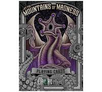 Cthulhu Project | Poker Mountains Madness Purple | Baraja De Cartas De Coleccionista Centrada En La Mítica Novela De HP Lovecraft sobre la expedición a la Antártida.