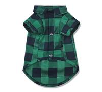 CtilFelix - Camiseta de perro a cuadros para perros pequeños, gatos, cachorro, niña, suave, transpirable, para mascotas, camisa, para gatos, etc.