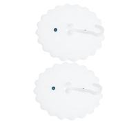 CTIRCHIU 2 Juegos Soporte para Mosquitera Ganchos de Succión para Instalación Techo Accesorios Prácticos para Mantener los Libres de y Mosquitos