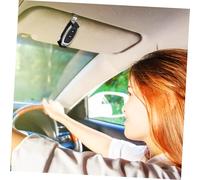 CTIRCHIU 2 Piezas Soporte Clip para Mando de Garaje Sujeción Ajustable para Visera de Coche Resistente y Ligero Compatible con Diversos Mandos Protección Antiarañazos Pack de Unidades