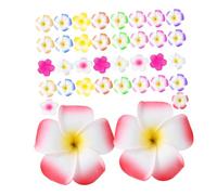 CTIRCHIU 36piezas Horquillas De Plumeria Simuladas Para Mujeres Clips De Flores Multicolores y Vacaciones Accesorios De Vestuario