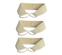 CTIRCHIU 3piezas Cepillo Exfoliante Para Ducha Funda Para Espalda Esponja De Loofah Para Limpieza Profunda De Piel Apta Para Hombres y Mujeres