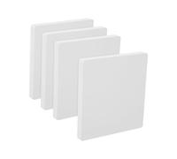 CTIRCHIU 4 Piezas Tapadera de Enchufe Vacía de Plástico sin Tornillos para Pared Cubierta Eléctrica Resistente y Fácil de Instalar para Protección Segura
