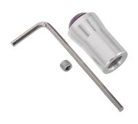 CTIRCHIU Accesorio de Pies Curativos para Diapasón de 12mm en Aleación de Aluminio y Cristal, Estimulando el Flujo Sanguíneo y Mejorando la Vibración Estable para Yoga y Meditación
