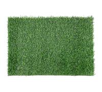 CTIRCHIU Alfombra de Césped Artificial para Exterior Diseño Realista, Material Plástico y Goma Resistente, Adecuado para Jardín y Entrada, No se Deforma Fácilmente