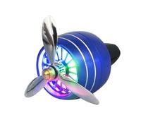 CTIRCHIU Ambientador Coche Perfumado Luz LED Multicolor para Embellecimiento y Ambientación Interior, Difusor de Olores para Vehículo Diseño Exclusivo y Función Luminosa