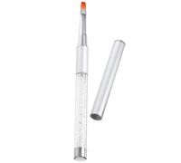 CTIRCHIU Bolígrafo para Terapia de Luz y Esculpir Uñas, Herramienta de Manicura Varilla de Cristal, Material Plástico y Metal para Uso Profesional y Personal