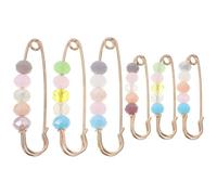 CTIRCHIU Broches para Cintura Mujer 6piezas, Clip Tensor de Aleación y Plástico Que Aprieta la Cintura, No Se Deforma, Adecuado para Pantalones y Vestidos