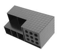 CTIRCHIU Caja de Almacenamiento para Peluquería Soporte para Herramientas de Peluquero ABS Resistente Organizador para Tijeras y Peines en Barbería y Hogar