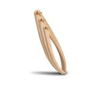 CTIRCHIU Calibrador de Madera Maciza de 10 Pulgadas para Medición de Cerámica Tuerca Metálica Ajustable, Pinza de Distancia Creativa para Esculturas y Herramientas Profesionales de