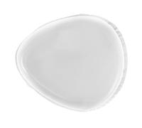 CTIRCHIU Esponja de Maquillaje de Silicona Transparente 1 Herramienta Cosmética de Usar para Maquillaje Húmedo para Mujeres Aplicadora de Base