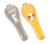 CTIRCHIU Estuche Portátil para Afeitadora de Viaje 2 Piezas, Protector de PC Que Evita Movimientos, Adecuado para Maleta y Viaje Seguro
