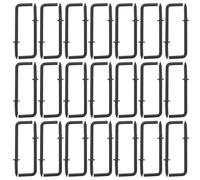 CTIRCHIU Ganchos Autorroscantes de Metal en Ángulo Recto Forma de L 1-1/2 Pulgadas, Paquete 100 Piezas, para Colgar Cuadros y Espejos en Pared, Resistentes y Reutilizables para