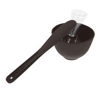 CTIRCHIU Juego de Cuenco con Cuchara y Palillo para Facial de Silicona Negro Accesorio Portátil y Fácil de Usar para de Skincare y