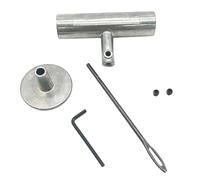 CTIRCHIU Kit Compacto y Portátil de Reparación de Neumáticos para Bicicletas y Coches Herramienta de Aleación de Zinc Adecuado para Emergencias en Carretera