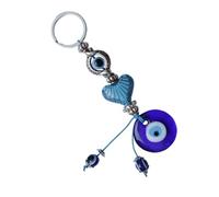 CTIRCHIU Llavero de Ojo Turco Cuentas Azules, Colgante Decorativo para Llaves y Bolso, Accesorio Creativo y Práctico, Protección contra Mal de Ojo, Diseño Turquesa Único, Adecuado