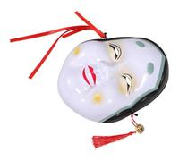 CTIRCHIU Máscara Japonesa para Fiestas y Festivales de Música, Diseño Unisex de Plástico sin Rasgar, Estilo Cosplay para Dramas y Disfraces Japoneses