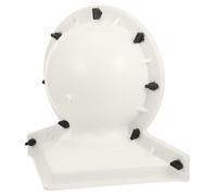 CTIRCHIU Molde de Bola de 12 Pulgadas para Columna Romana de Cemento, Molde de Esfera Beige de Pp Fácil de Limpiar para Decoración Interior y Bricolaje Beneficios Feng Shui Color Aleatorio