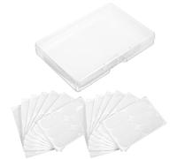 CTIRCHIU Parche Corrector para Orejas de Silicona Blanco Adhesivo Duradero y Resistente al Sudor, 60 Unidades para Uso Cómodo y Discreto en Cualquier Ocasión